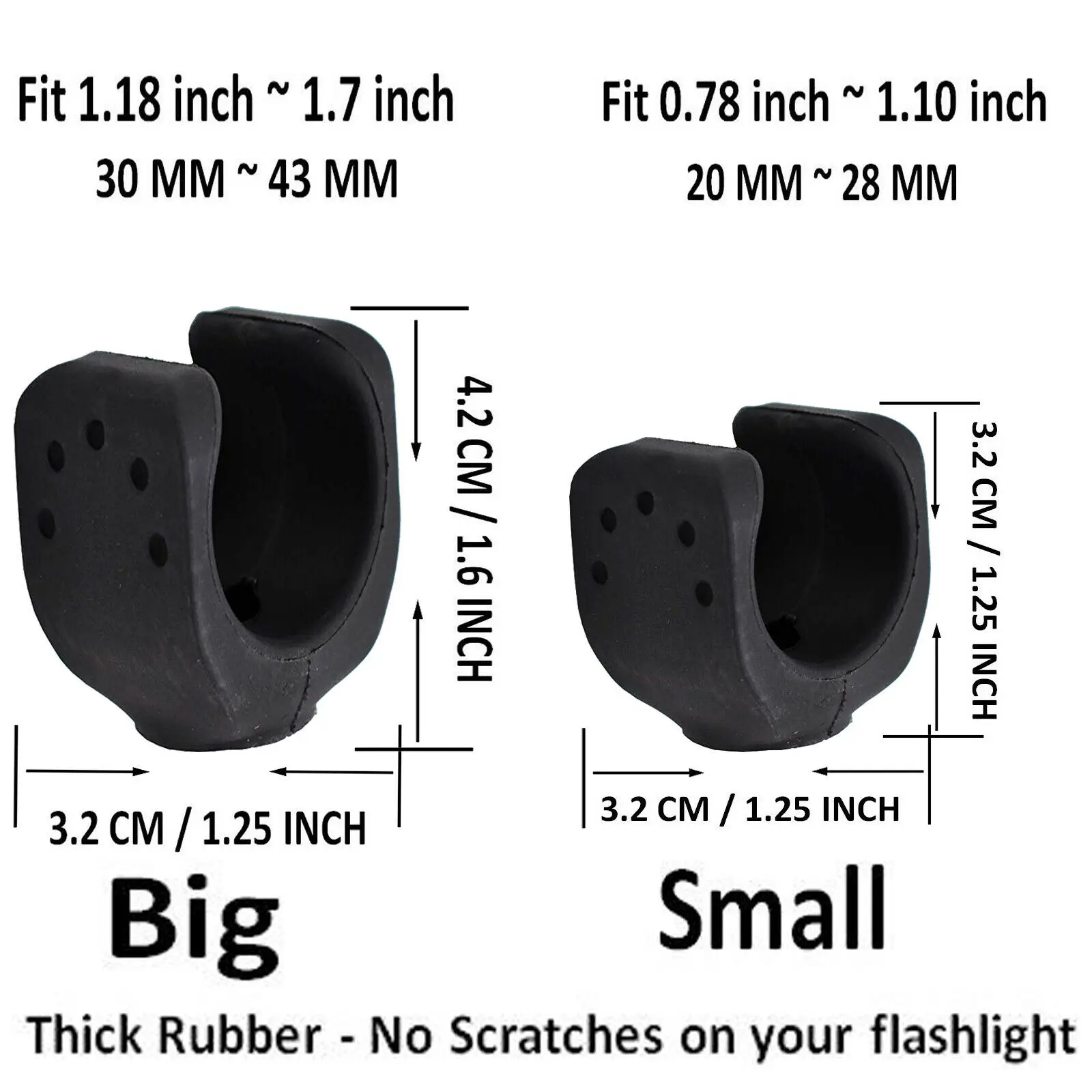 4x держатель для фонарика бейсбольная бита подставка светодиодный фонарь