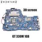Материнская плата NOKOTION для ноутбука Toshiba satellite A660 A665, 3D-версия NWQAA LA-6062P K000104430 HM55 GT330M, графический процессор бесплатно