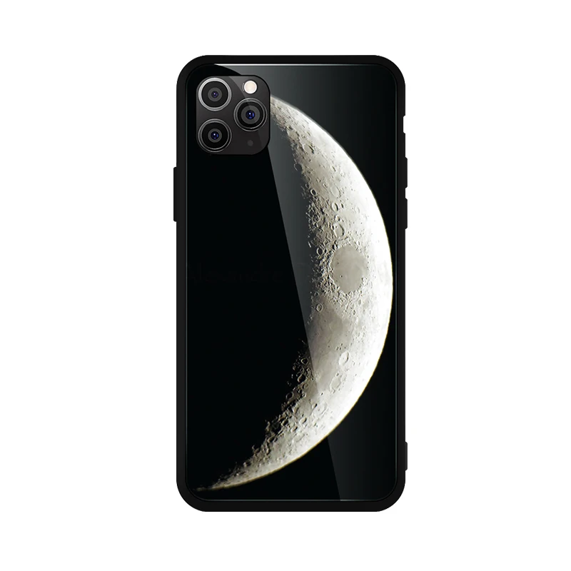 04 Стеклянный чехол для iPhone XS Max XR X 8 11 Pro Max, силиконовый тонкий чехол, закаленное стекло, звездное небо, для iPhone 8, 7 Plus, 6, 6 S, 8 Plus, 11 Pro - Цвет: 04