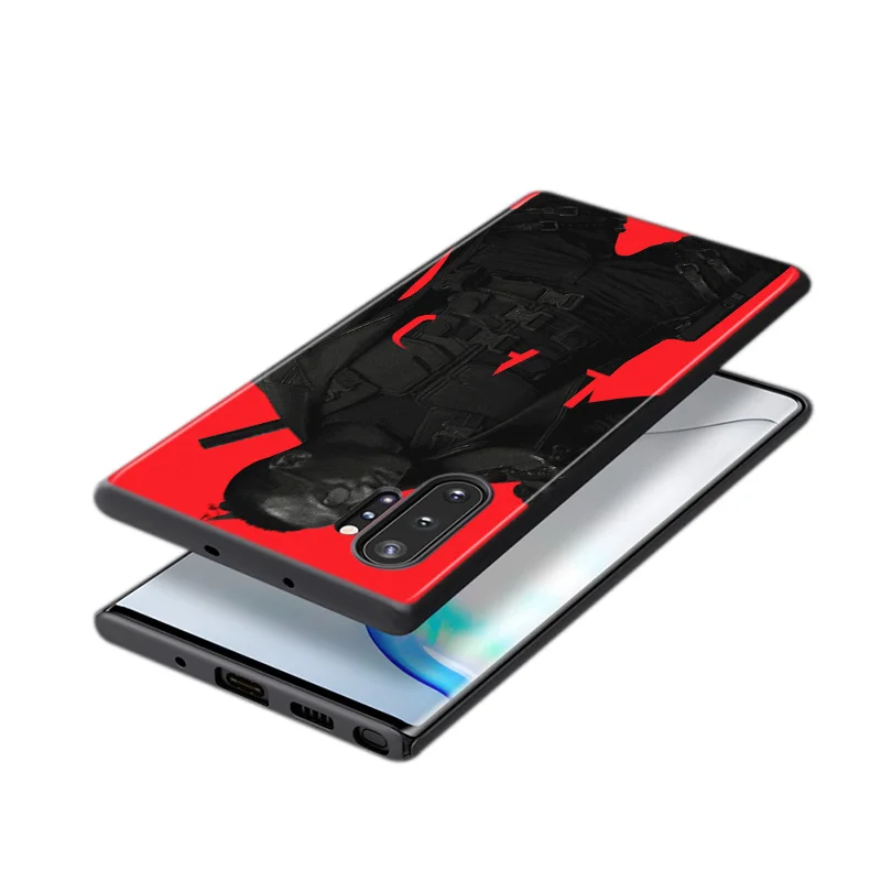 

Marvel Blade Fashion Shockproof Cover for Samsung Galaxy S21 S20 FE Ultra Lite S10 5G S10E S9 S8 Plus Black Phone Case