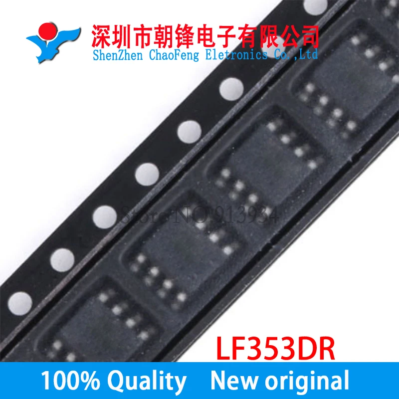 

Новый оригинальный LF353DR LF353D LF353 SOP8, 50 шт.
