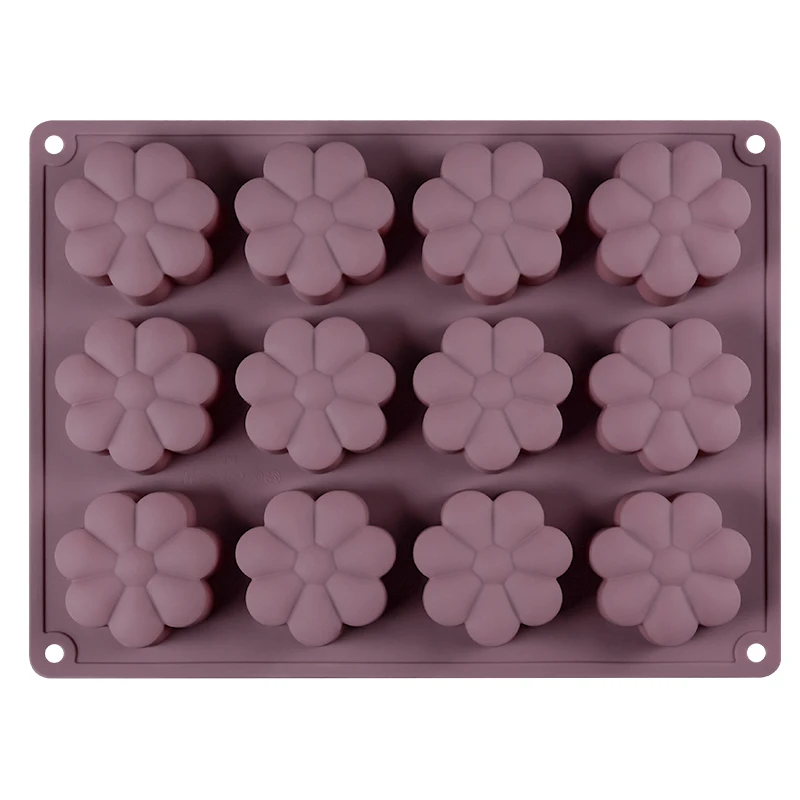 12 Цветочная форма для мыла силиконовая изготовления ручной работы|Формы мыла| |