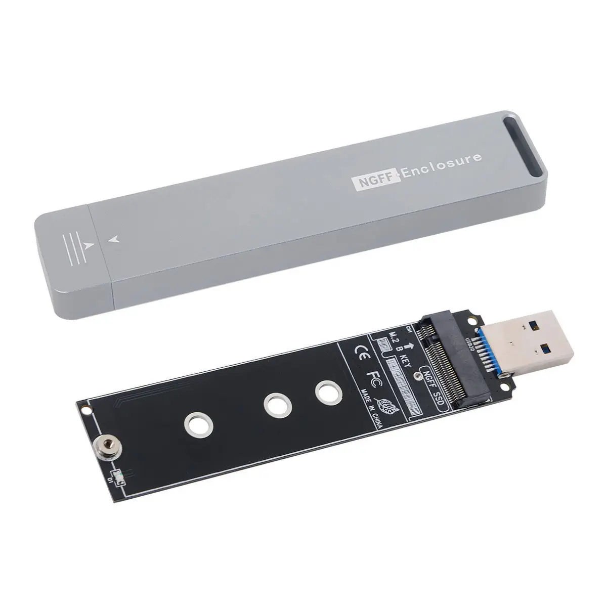 Внешний PCBA-адаптер CY Xiwai USB 3 0 для NGFF M2 B/M-key SSD |