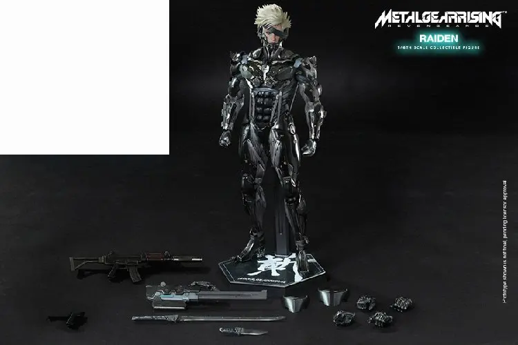 HT VGM17 1/6 Metal gear Rising Revengeance Raiden 12 дюймов Коллекционная фигурка