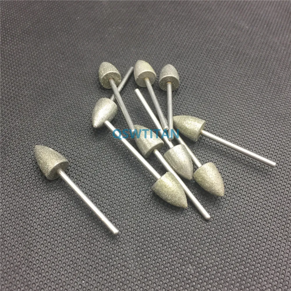 100 шт. стоматологическое лабораторное полировки Ассорти алмазных боров (мукомолы