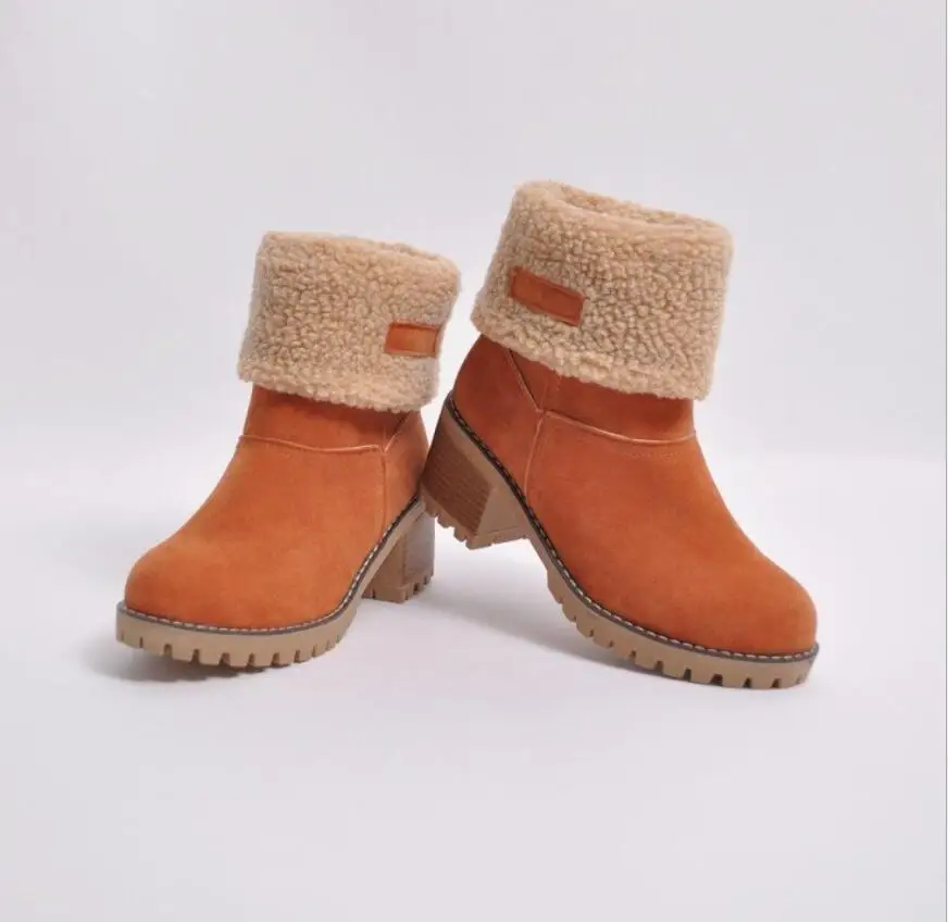 Зимние ботинки на натуральном меху из воловьей кожи Женские в австралийском