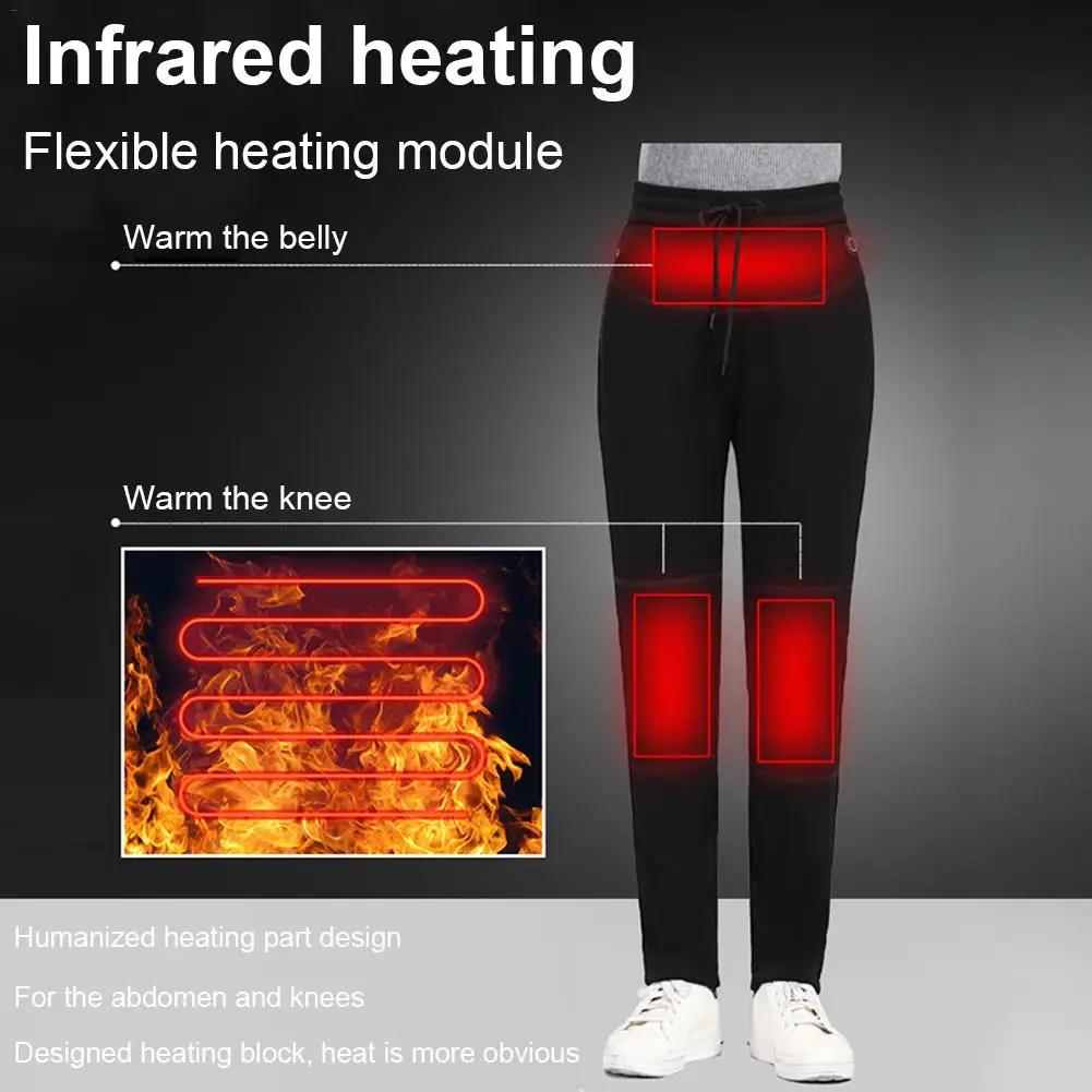 

Electric USB Heating Pants Intelligent Constant Temperature Heated Trousers For Winter Outdoor Camping Hiking Skiing Motorcycle