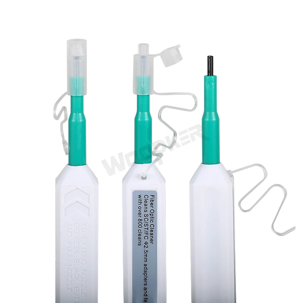 Fiber Optic Cleaning Pen For SC/FC/ST One Click Cleane l 2.5mm Universal Connector Cleaner Tool | Мобильные телефоны и