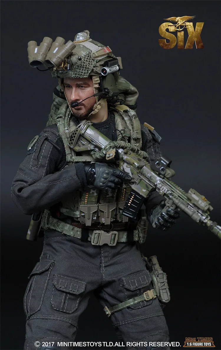 Mini Times Toys 1/6 масштаб M008 армия США военно-морской спецотряд шесть мужских солдат коллекция фигурок