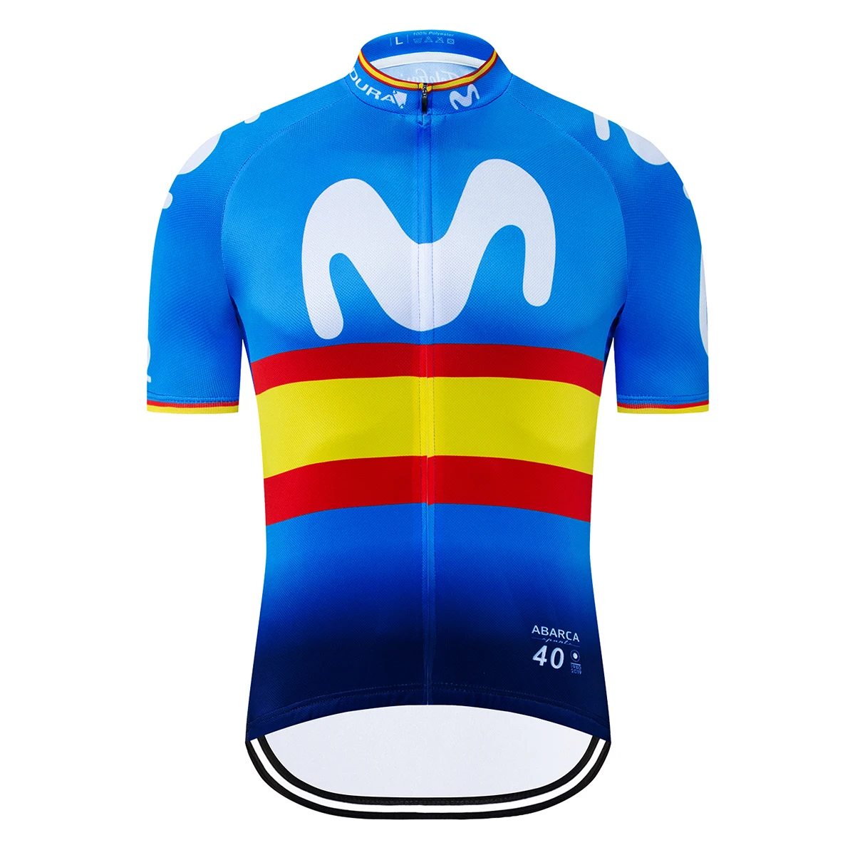 Shirt only 4 Командный MOVISTAR набор Джерси для велоспорта быстросохнущая одежда для велоспорта Ropa Ciclismo Одежда для велоспорта шорты костюм для велоспорта - Цвет: Shirt only 4