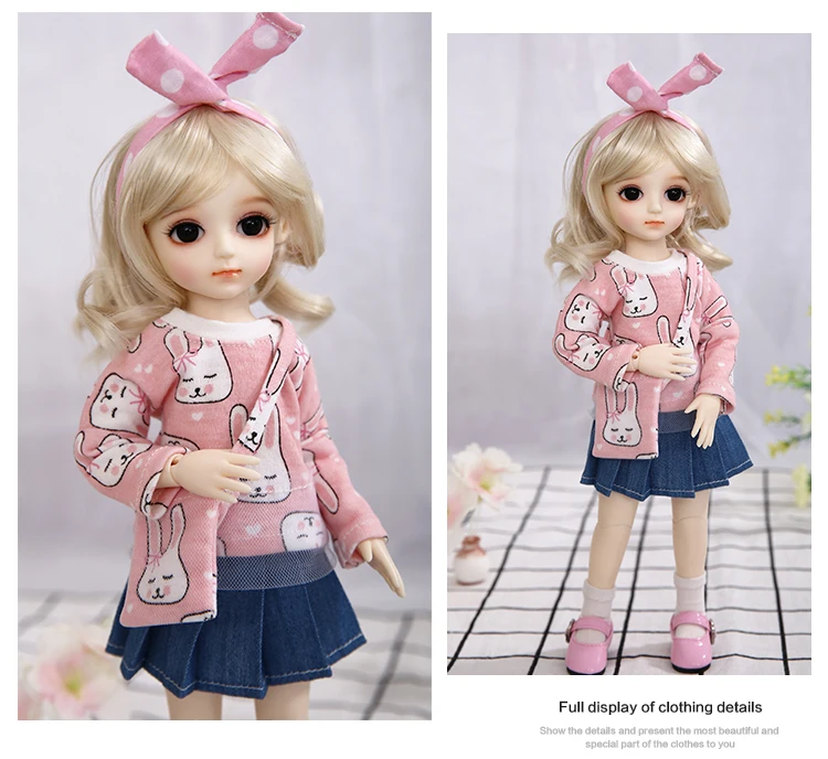 BJD одежда 1/6 AI Gaby Hanni Sunny Body BJD SD милое платье красивая кукла наряд OUENEIFS аксессуары