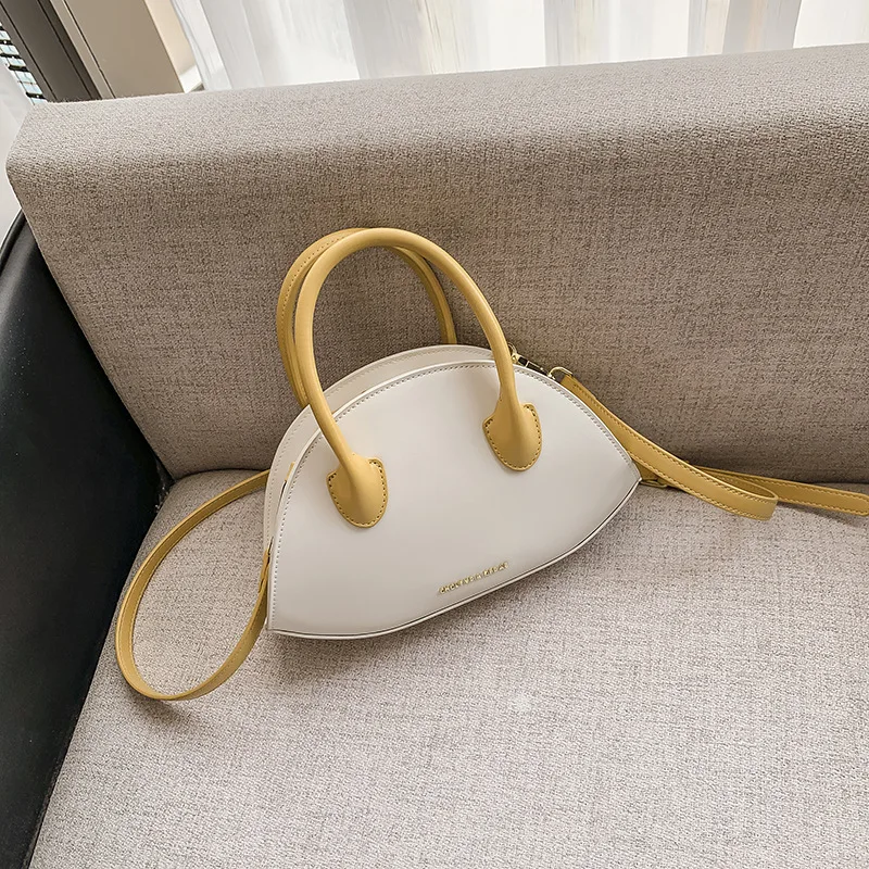 

Дамские модные сумочки, Модная стильная сумка в форме полукруга, Женская многофункциональная Корейская мини сумка-мессенджер через плечо