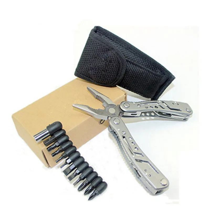 

Folding Tongs Multitool Combination Pliers Knife Portable Needle Nose Pliers Hand Folding Tool Sets alicate herramientas de mano
