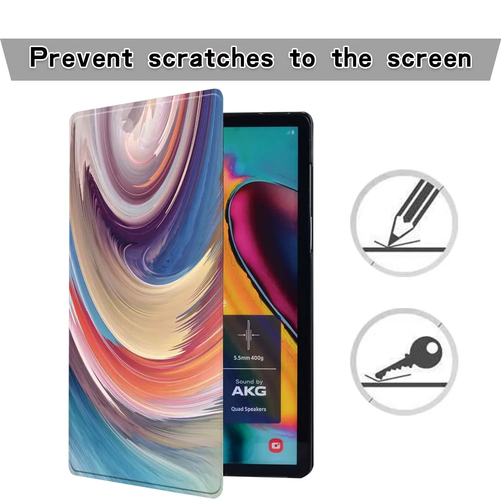 Чехол для Samsung Galaxy Tab A 10 1 2019/2016/TabA 7 0/9 7/10 5 дюйма/Tab E 9 6/S5E защитный кожаный
