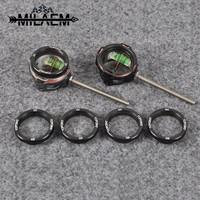 1 set archery compound bow sight lens with 2x 4x 6x 8x aluminum scope optical bow shooting sight for ourdoor hunting accessories