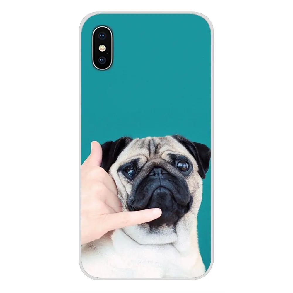 images 4 Аксессуары для собак мопс, чехлы для телефонов huawei mate Honor 5X6X7 7A 7C 8 9 10 8C 8X20 30 Lite Pro - Цвет: images 4