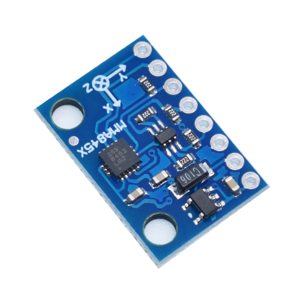 Цифровой трехосный акселерометр MMA8451 модуль наклона высокоточный | Электронные