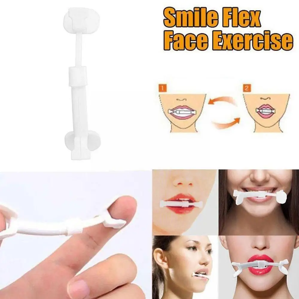 1pc Natural Muscle Smile Exerciser Mouth Toning Slim Confident Cheek more Make Flex You Piece Toner Z0H7