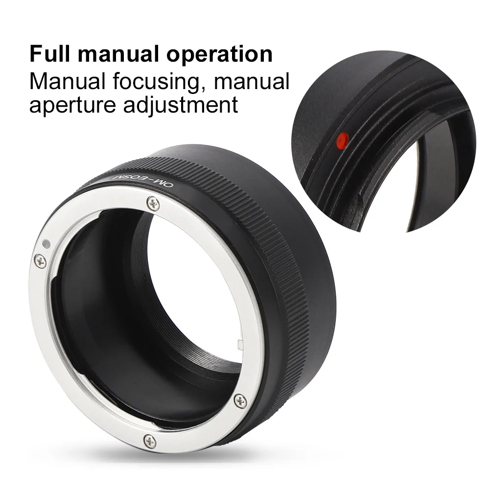 

FOTGA кольцо адаптера объектива для Olympus OM крепление объективов для Canon EOS M серии Camera кольцо адаптера