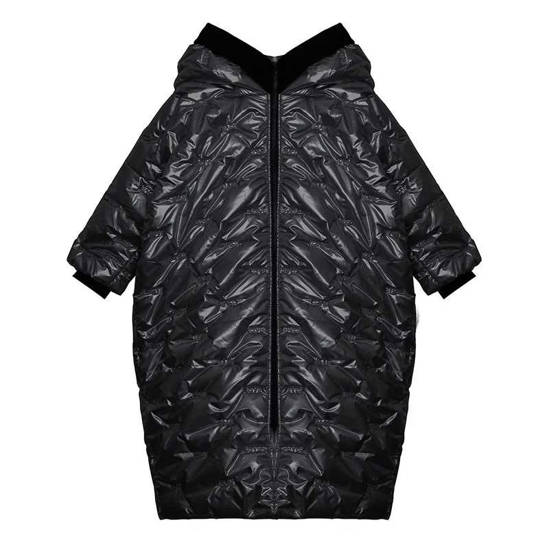 

Max LuLu New 2020 European Designer Ladies Long Coats Womens Padded Warm Vintage Winter Jackets Hooded Casual Loose Streetwear