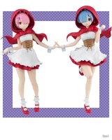 relife in a different world from zero red hood ram rem action figure ram rem figure collectible model toys for boys