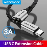 vention usb c extension cable type c 3 1 extender cord for macbook pro huawei mate30 xiaomi nintendo switch usb extension cable