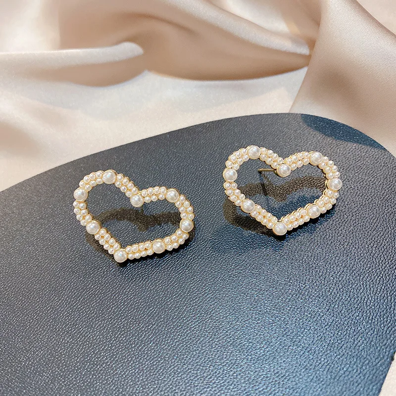 

Brincos, можно носить с Coracao продвижение сердца серьги "любовь" сжатые модные серьги с джокером женские свадебные украшения милые аксессуары