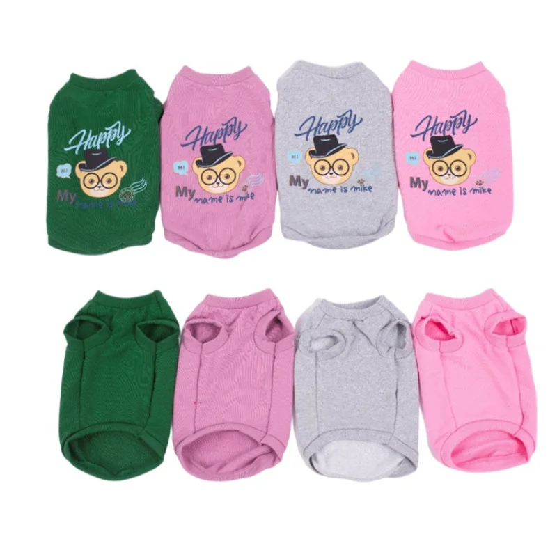 

Spring Autumn Dog Vest Cat Puppy Clothing Yorkies Pomeranian Samll Dog Costumes Poodle Bichon Schnauzer Maltese Dog Clothes