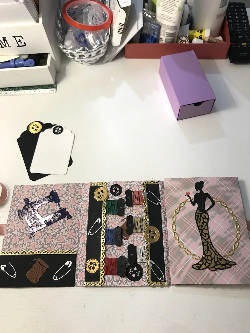 Набор инструментов для шитья Alinacraft ручной работы резки металла бумаги|Вырубные