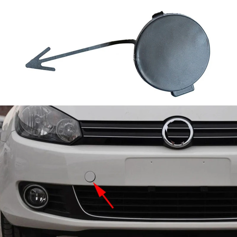 Авто передний бампер Буксировочный Крюк Крышка глаза для VW Golf MK6 2009 2010 2011 2012 5K0807241 |