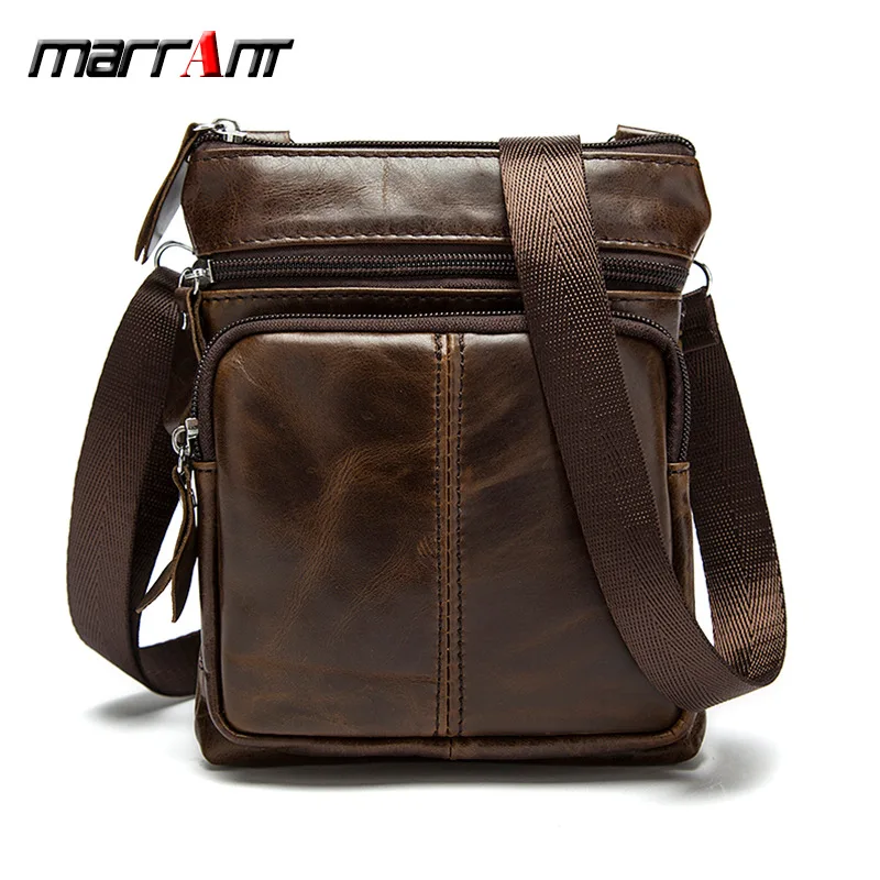 

Shoulder Bag Men's Men's Real-Leather Bag First Layer Cowhide Business Casual Men's Bags Shoulder Messenger Bag