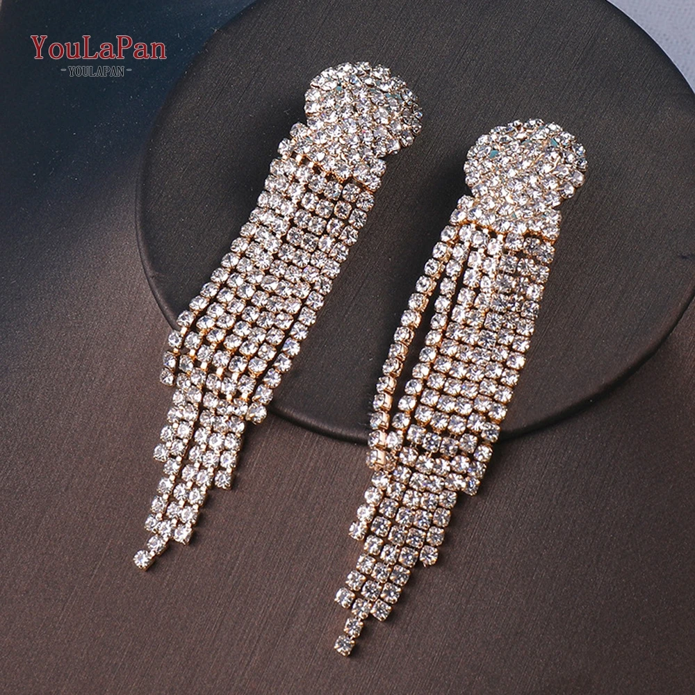 

YouLaPan HP324 Bridal Crown Rose Gold Bridal Tiara Women Bridal Wreath Crown Tiara Bridal Flowers Crown Wedding Headband