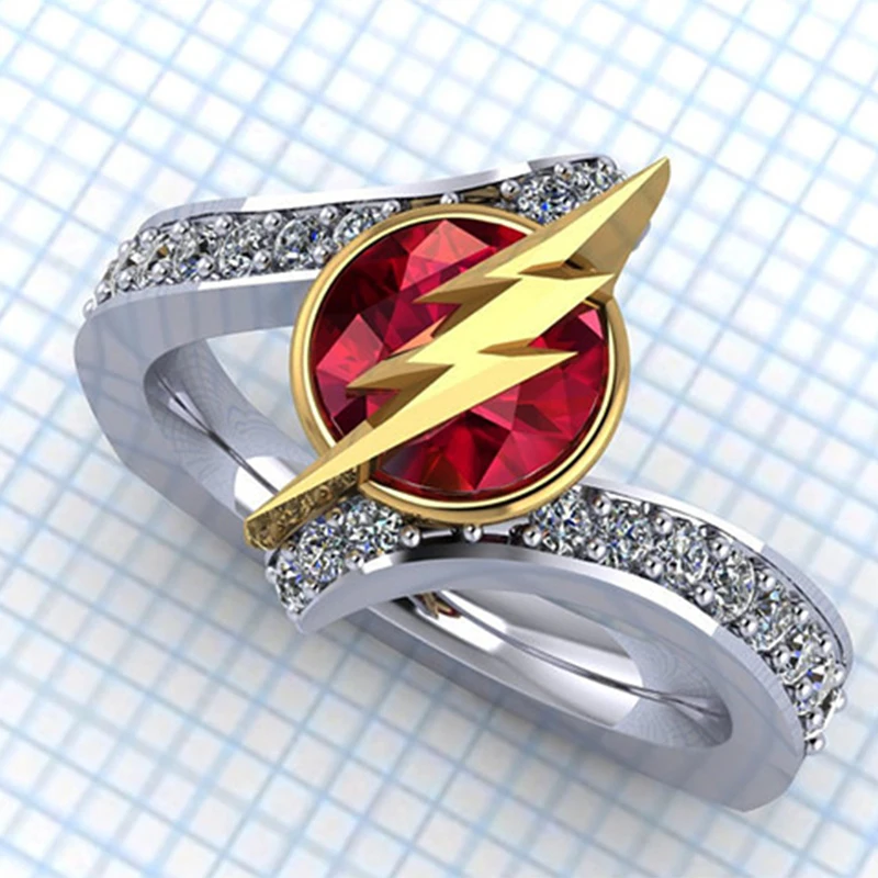 Красный Эльф мяч молния кольца подарок на день рождения |