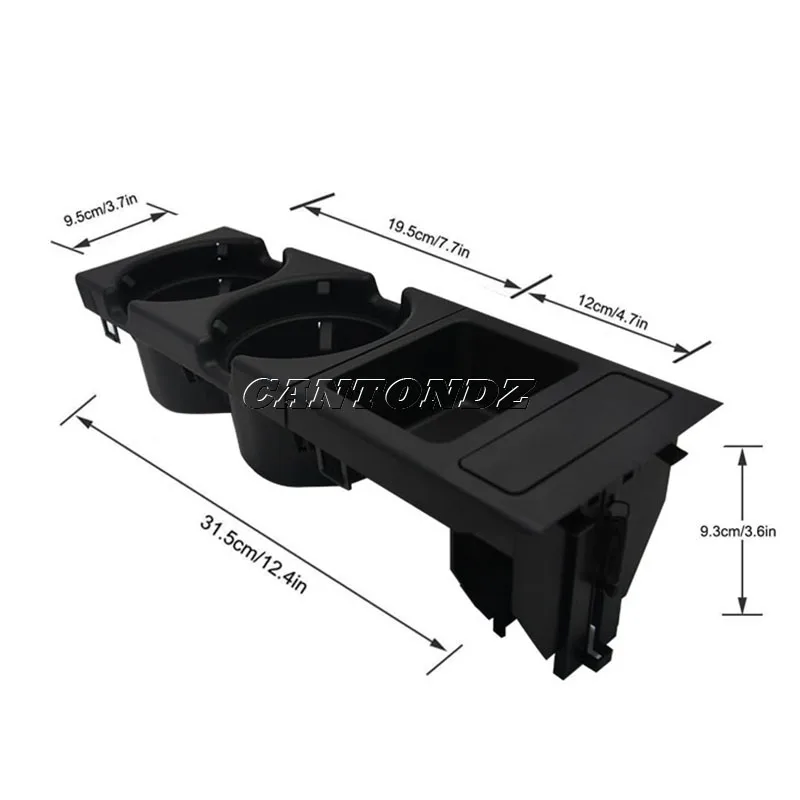 

Car Center Console Water Cup Holder Beverage Bottle Holder Coin Tray For Bmw 3 Series E46 323i 318I 320I 98-06 51168217953