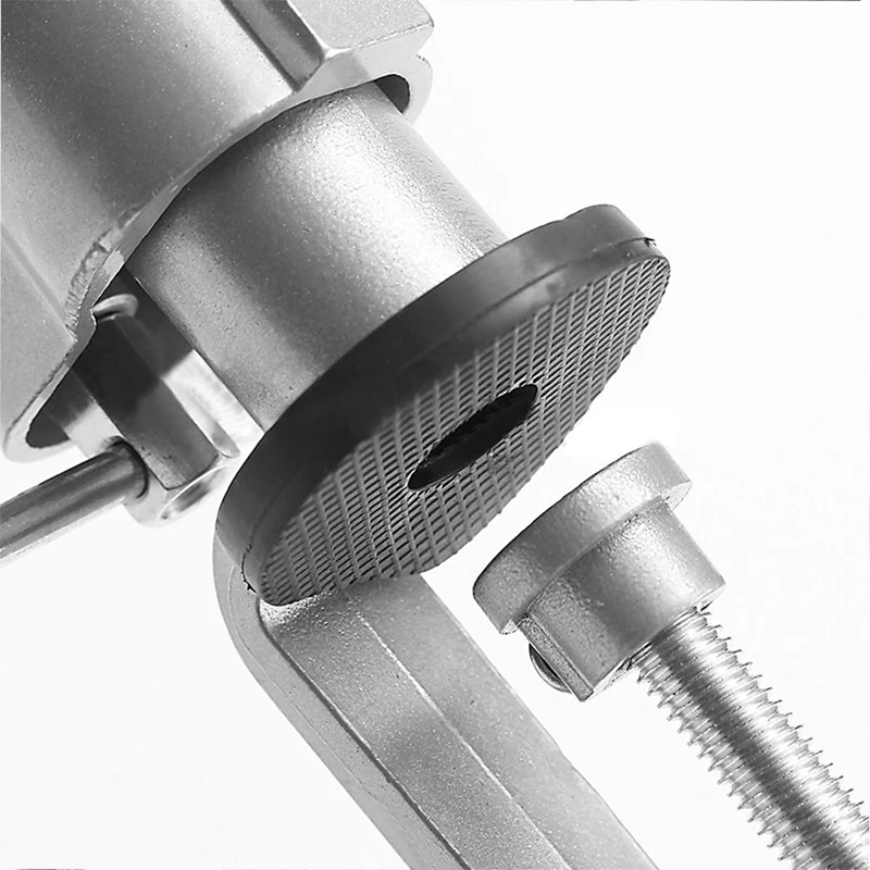 

360 Clamp-on Grinder Holder Bench Vise With Fixing Ring Electric Drill Tool
