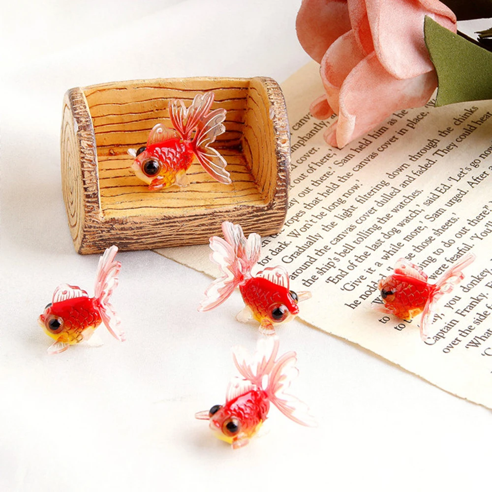 

DIY Handmade Accessories Mini Goldfish Acrylic Accessories DIY Handmade Accessories Earrings Headwear