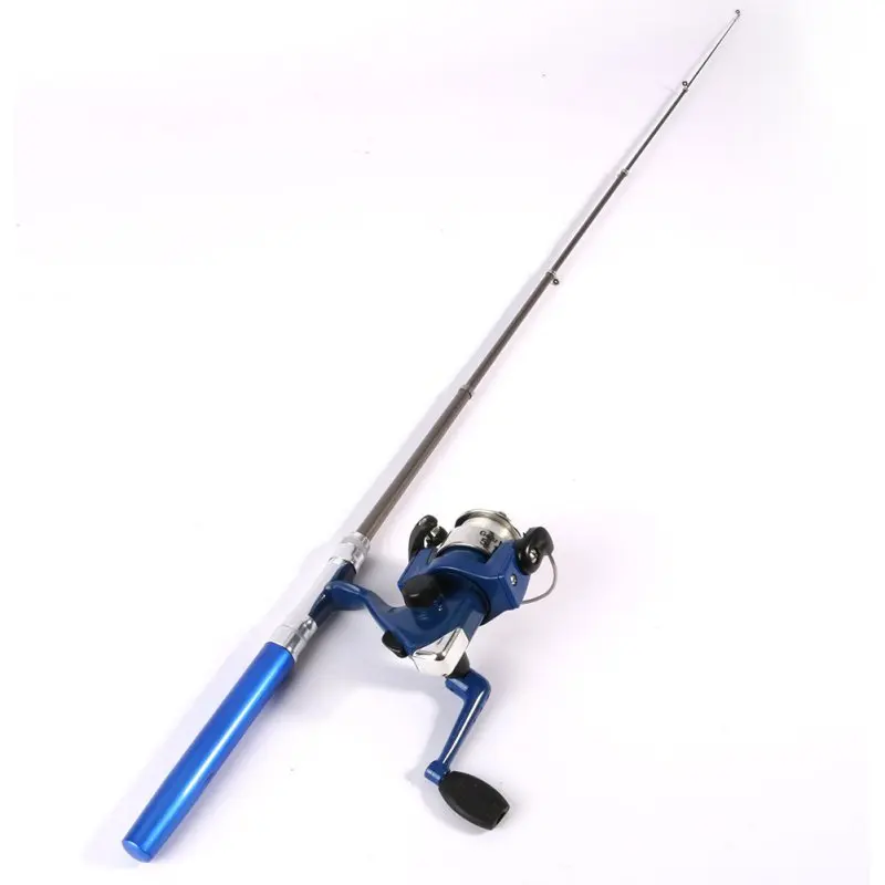 Открытый Мини Кемпинг путешествия Baitcast телескопическая карманная Ручка Форма