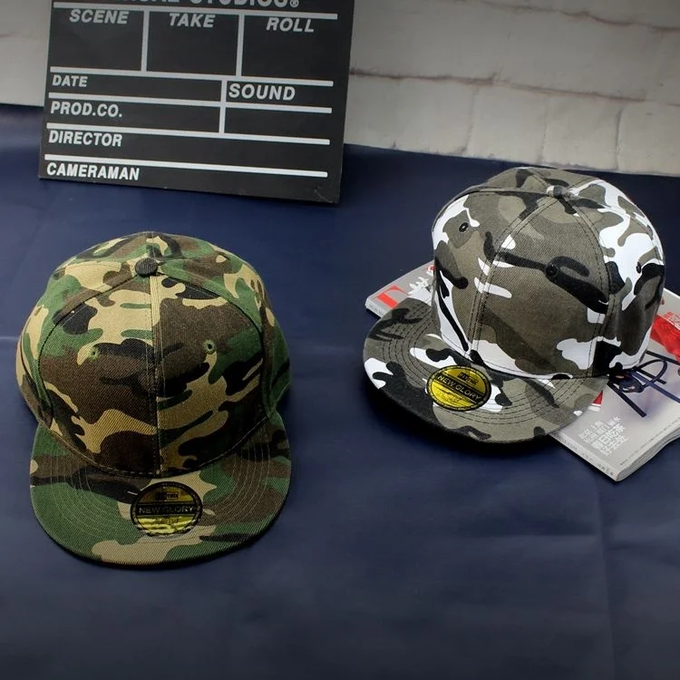 Камуфляжные бейсболки хип-хоп Танцевальная шляпа аксессуары модная кепка для