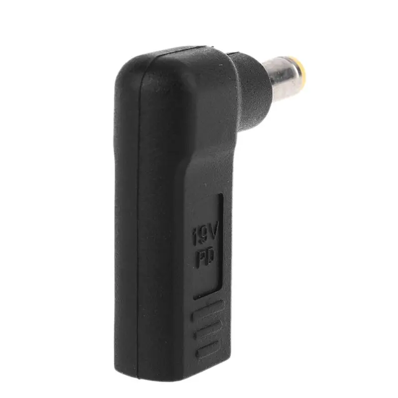 

DC Power Adapter Type-C Female to 5.5x2.5mm Male Jack for As-us Le-novo Toshiba K3KE