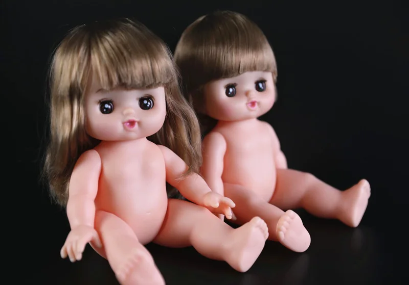 

Кукла девочка с длинными и короткими волосами, 25 см