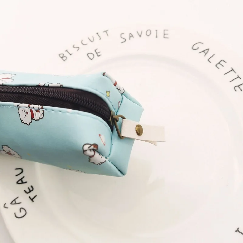 

4 fBTS Bulletproof Youth Group Leather pencil case, stationery case, storage bag, stationery accessories