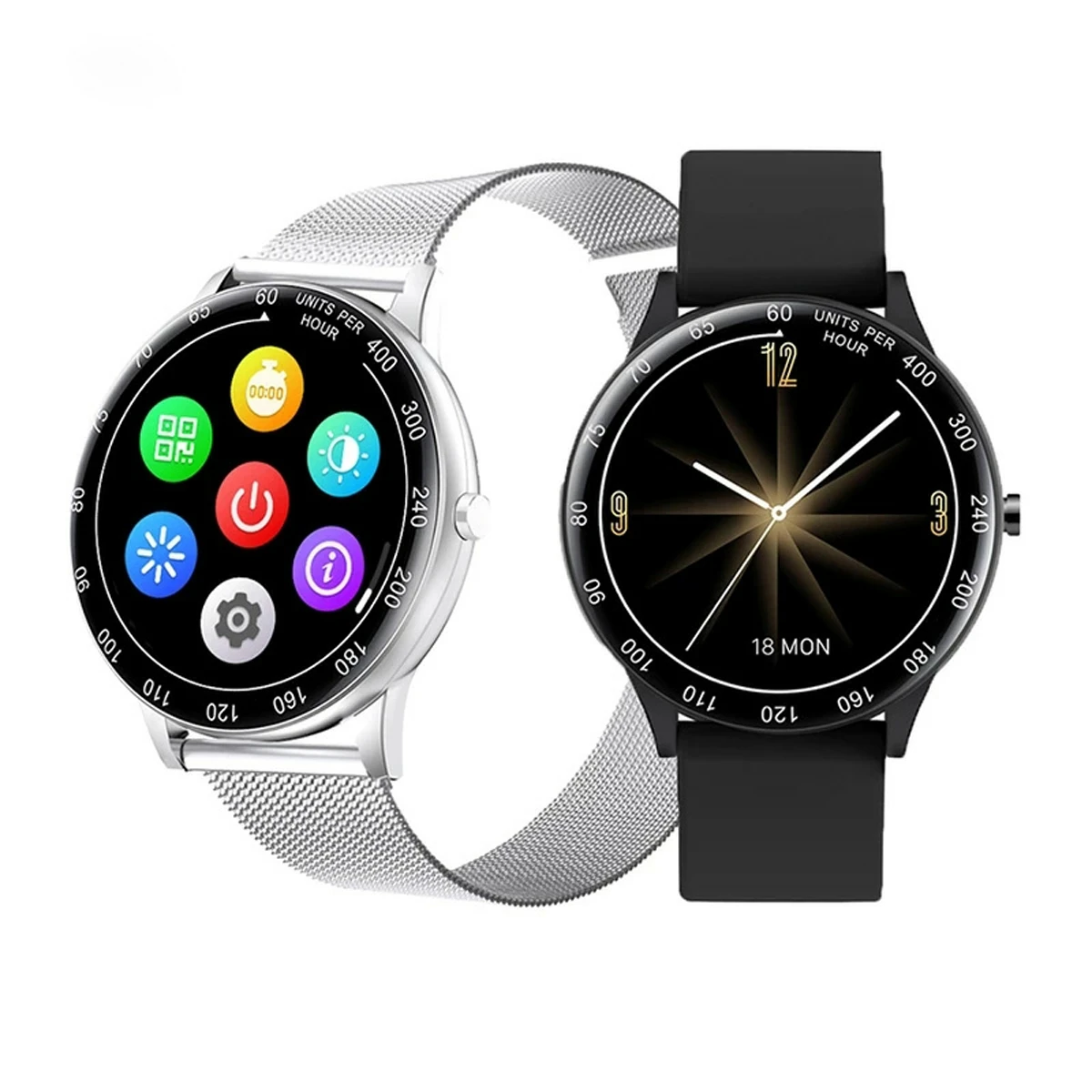 

Новинка, Модные Смарт-часы H3, пульсометр, артериальное давление, пользовательский полный сенсорный экран, фитнес-трекер, спортивные часы, му...