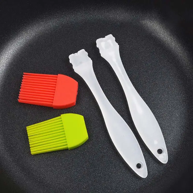 4 шт./компл. силиконовая щетка для масла набор блинов барбекю белый фарфоровый