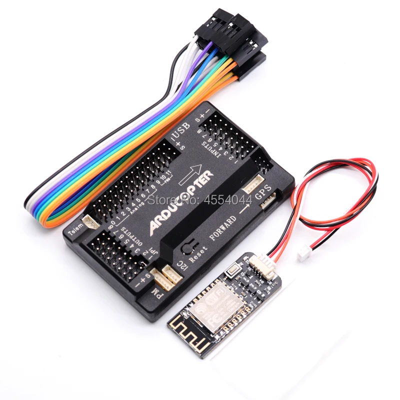 Плата контроллера полета APM2.8 с внутренним компасом, Wi-Fi радиотелеметрический модуль, новый MAVLink2 для дрона Pixhawk APM FPV Плата контроллера полета APM2.8 с внутренним компасом, Wi-Fi радиотелеметрический модуль, новый MAVLink2 для дрона Pixhawk APM FPV