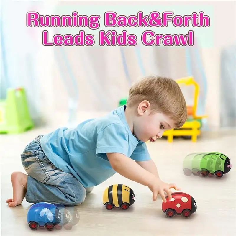 

Двухсторонняя инерционная Тяговая машина, дизайн насекомых, фрикционные игрушечные автомобили, игрушечные автомобили, товары, игрушечный ...