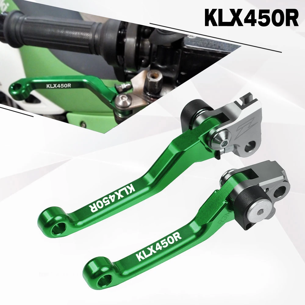 

For KLX450R KLX 450R KLX450 KXL 450 R 2008-2015 Motorcycle Dirt Bike DirtBike Motocross Pivot Brake Clutch Lever Handlebar grips