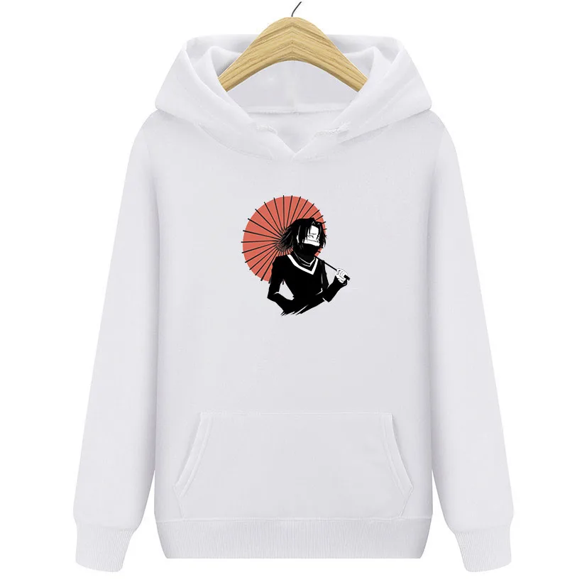 

HISOKA MOROW Hoodies Hooded Tops UNISEX basic print Sweatshirt Long-sleeved Plus Velvet Streetwear