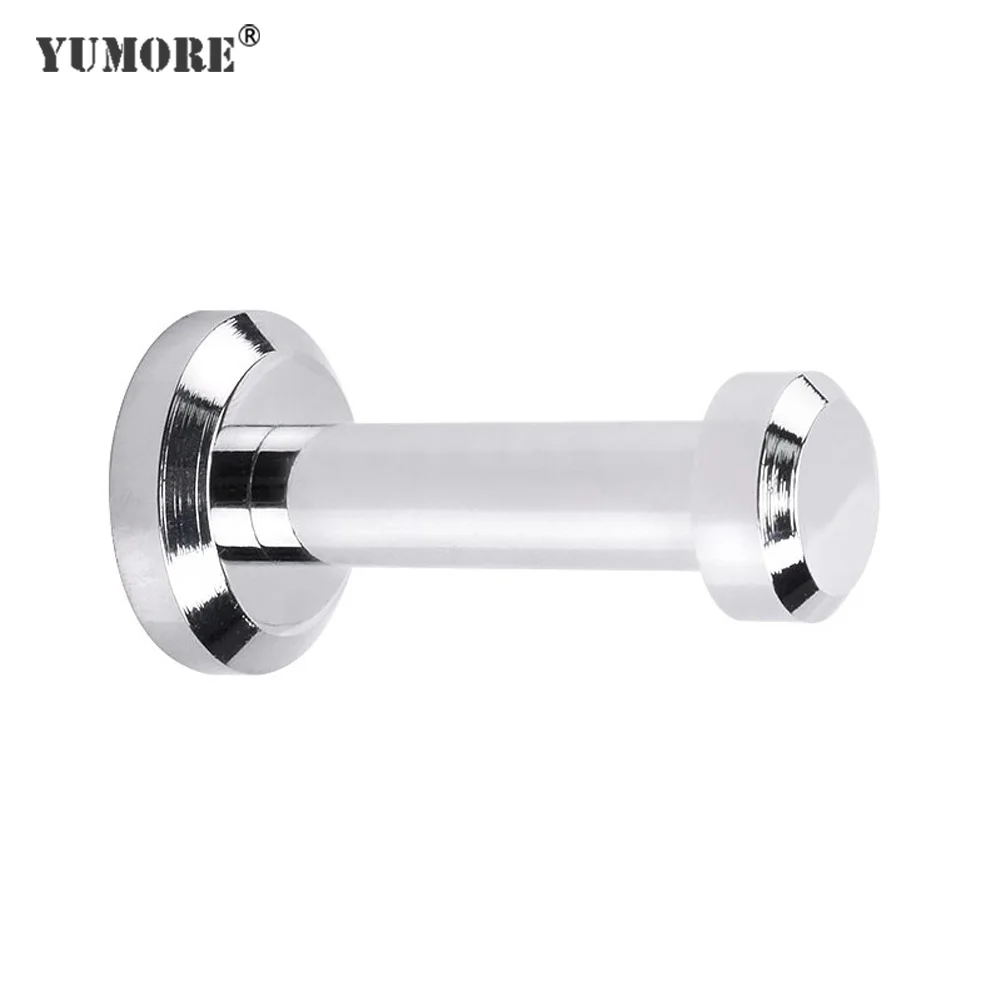 Медный крючок для полотенец YUMORE вешалка в ванную комнату зеркальный