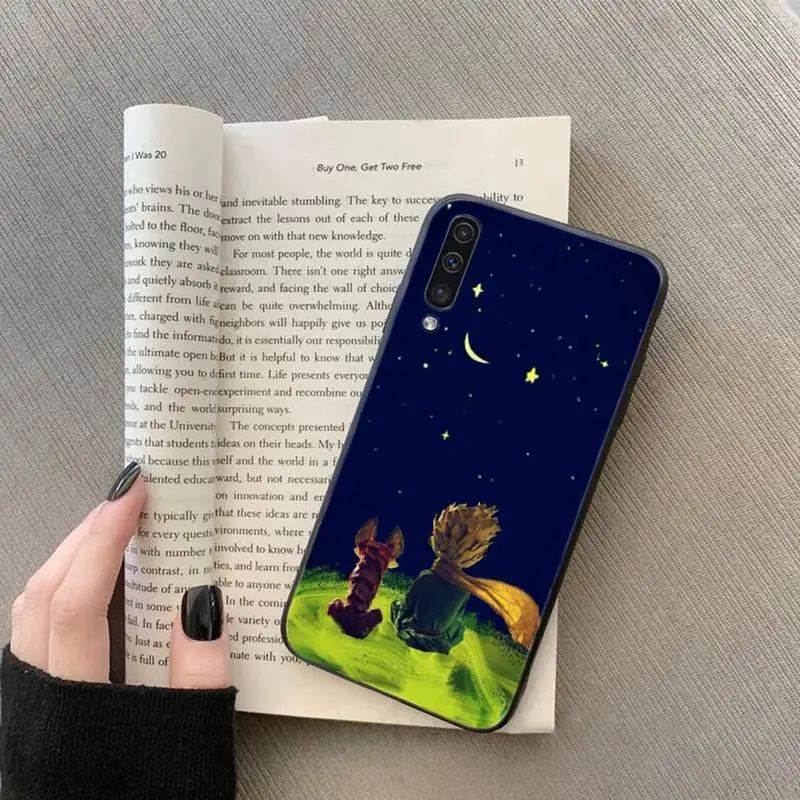 

The Little Prince And Fox Phone Case For Samsung galaxy S A note 6 7 8 9 10 20 31 40 50 51 71 edge plus 5G