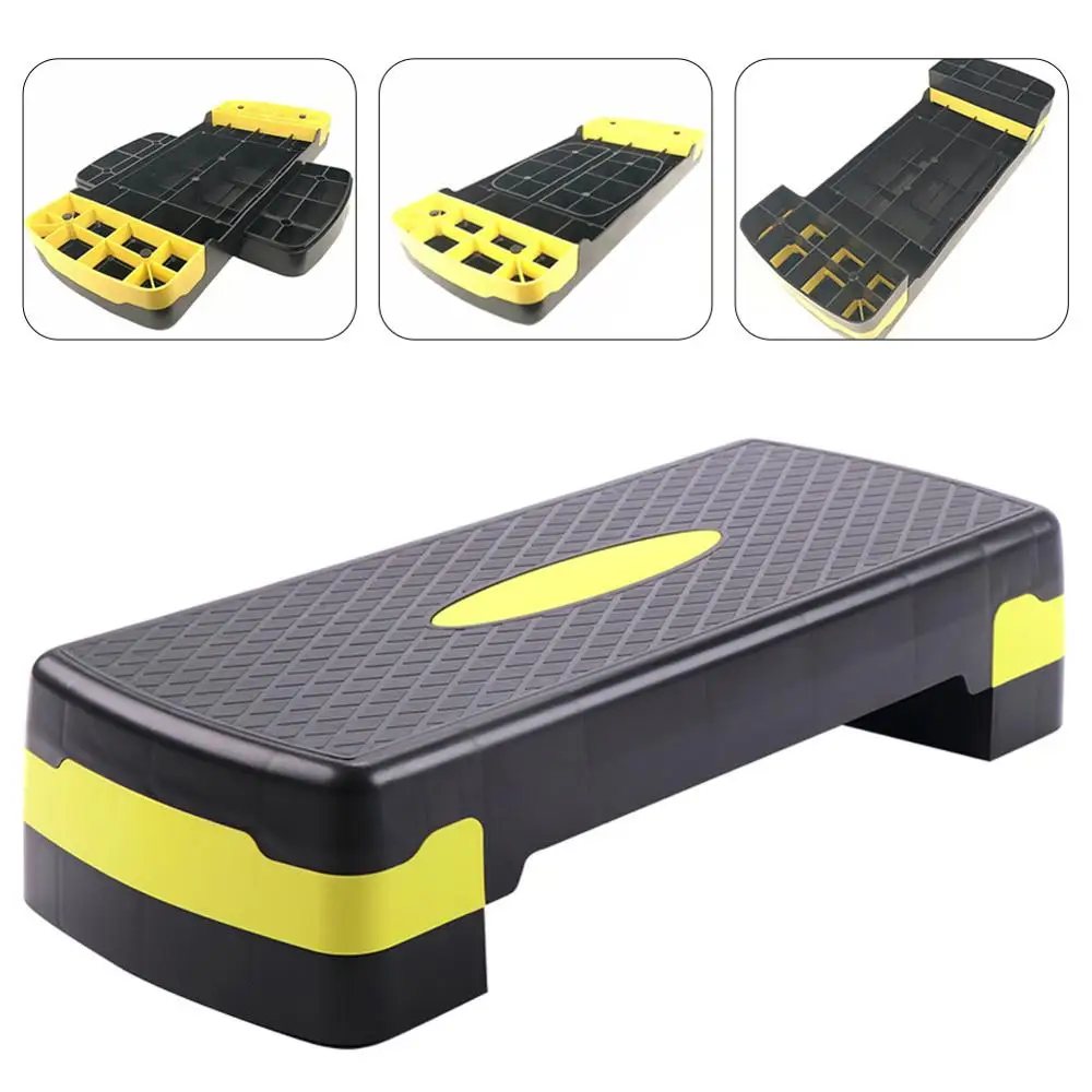 Регулируемый Фитнес Степ для занятия аэробикой Non-slip кардио Йога педаль шаговый